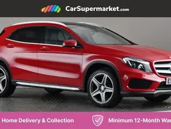 Red Used 2016 Mercedes GLA200 AMG line SUV | £11,997 (Fair price)