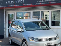 Silver Used 2017 VW Touran SEL MPV | £9,495 (Good price)