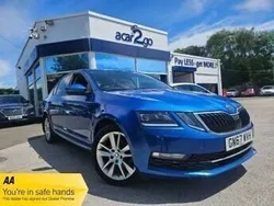 Blue Used 2017 Skoda Octavia SE L Hatchback | £8,998 (Fair price)