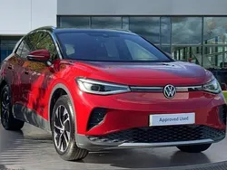 Red New 2024 VW ID.4 Pro SUV | £30,430 (Fair price)
