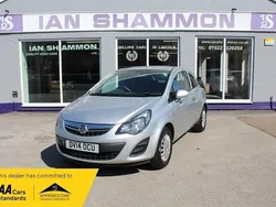 Silver Used 2014 Vauxhall Corsa S Hatchback | £4,695 (Fair price)