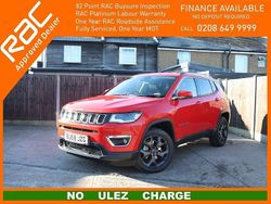 Colorado red Used 2019 Jeep Compass Limited SUV | £13,795 (Good price)