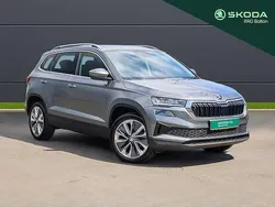 Graphite grey metallic Used 2024 Skoda Karoq SE L SUV | £20,995 (Fair price)