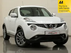 White Used 2016 Nissan Juke Tekna SUV | £6,495 (Fair price)