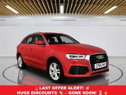 Red Used 2016 Audi Q3 S-Line SUV | £14,299 (Fair price)