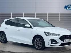 White Used 2022 Ford Focus ST-Line Hatchback | £14,991 (Fair price)
