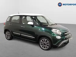 Green/white Used 2018 Fiat 500L Cross MPV | £8,299 (Fair price)