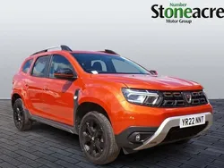 Orange Used 2022 Dacia Duster Extreme SUV | £13,995 (Fair price)