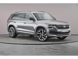 Graphite grey metallic Used 2023 Skoda Kodiaq SportLine SUV | £29,969 (Fair price)