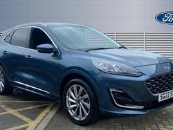 Blue Used 2022 Ford Kuga Vignale SUV | £19,481 (Fair price)