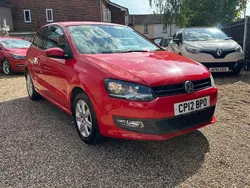 Red Used 2012 VW Polo Match Hatchback | £2,390 (Fair price)
