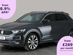Grey Used 2022 VW T-Roc R-line SUV | £19,425 (Good price)