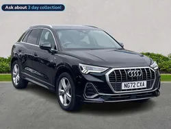 Black Used 2023 Audi Q3 S-Line SUV | £30,289 (Fair price)