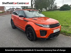 Orange Used 2016 Land Rover Range Rover evoque HSE Dynamic Estate | £12,495 (Fair price)
