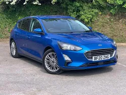 Blue Used 2020 Ford Focus Titanium X Hatchback | £11,799 (Fair price)