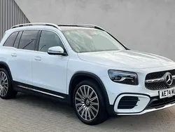 White Used 2024 Mercedes GLB200 AMG Line Premium Plus SUV | £38,890 (Expensive)