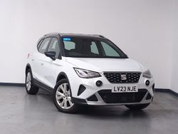 White Used 2023 Seat Arona Xperience SUV | £16,998 (A bit pricey)