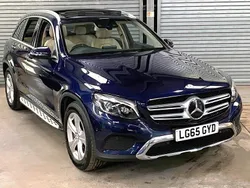 Blue Used 2015 Mercedes GLC220 Premium Estate | £17,950 (A bit pricey)