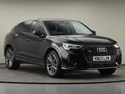 Mythos black metallic Used 2023 Audi Q3 Sportback Black Edition SUV | £31,900 (Fair price)