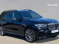 Black Used 2022 BMW X7 M Sport SUV | £55,222