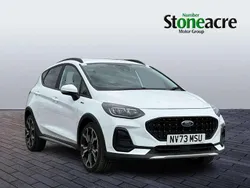 White Used 2024 Ford Fiesta Active X Hatchback | £18,487 (Fair price)