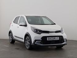 White Used 2023 Kia Picanto X-Line Hatchback | £17,298 (A bit pricey)