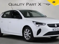 White Used 2021 Vauxhall Corsa Hatchback | £8,880 (Super price)