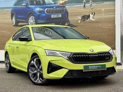 Hyper green Used 2025 Skoda Octavia vRS Hatchback | £32,650