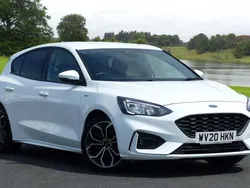White Used 2020 Ford Focus ST-Line X Hatchback | £13,999 (Fair price)