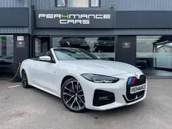 White Used 2021 BMW 420 M Sport Cabriolet | £28,990 (Fair price)