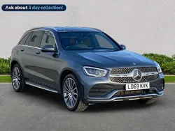 Grey Used 2019 Mercedes GLC300 AMG Line Premium Estate | £22,599 (Fair price)