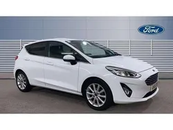 White Used 2019 Ford Fiesta Titanium Hatchback | £8,732 (Fair price)