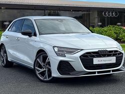 White Used 2025 Audi A3 Black Edition Hatchback | £29,890 (A bit pricey)