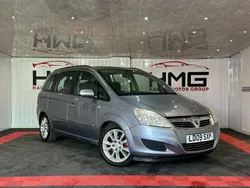 Silver Used 2009 Vauxhall Zafira MPV | £1,895 (Fair price)