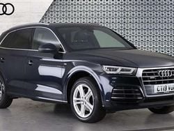 Blue Used 2019 Audi Q5 S-Line SUV | £22,215 (Good price)