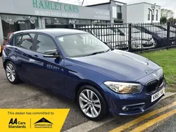 Blue Used 2015 BMW 116 Sport Line Hatchback | £7,000 (Fair price)