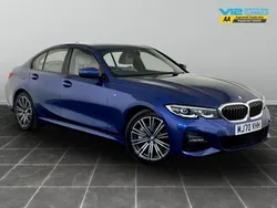 Blue Used 2020 BMW 330e M Sport Sedan | £14,195 (Good price)