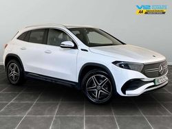 White Used 2022 Mercedes EQA250+ AMG line SUV | £18,795 (Fair price)