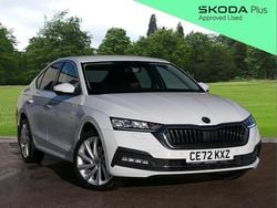 Moon white metallic Used 2022 Skoda Octavia SE L Hatchback | £18,995 (A bit pricey)