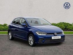 Blue Used 2022 VW Polo Style Hatchback | £16,290 (Fair price)