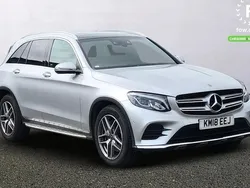 Silver Used 2018 Mercedes GLC220 Active Estate | £23,599 (Fair price)
