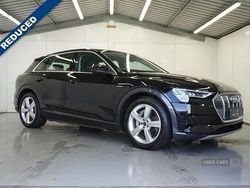 Black Used 2022 Audi e-tron Advanced SUV | £22,895 (Expensive)