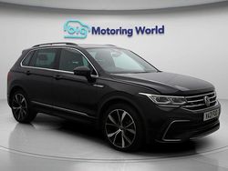 Black Used 2021 VW Tiguan R-line SUV | £21,000 (Good price)