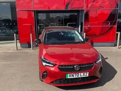 Red Used 2020 Vauxhall Corsa-e Elite Hatchback | £10,795 (Fair price)