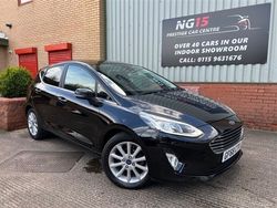 Black Used 2018 Ford Fiesta Titanium Hatchback | £6,490 (Fair price)