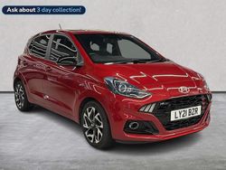 Red Used 2021 Hyundai i10 N Line Hatchback | £11,999 (Fair price)