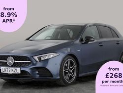Blue Used 2022 Mercedes A180 Executive Hatchback | £18,875 (Fair price)