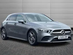 Mountain grey Used 2020 Mercedes A200 AMG line Hatchback | £17,650 (Fair price)