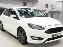 White Used 2018 Ford Focus ST-Line X Hatchback | £8,350 (Good price)