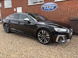 Black Used 2022 Audi S5 Sportback Comfort Hatchback | £23,490 (Fair price)
